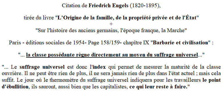 Citation de friedrich engels 1820